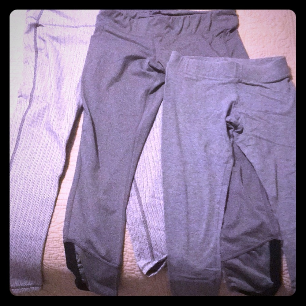 Grey Leggings (3), size Large